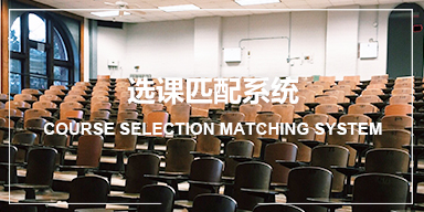 选课匹配系统